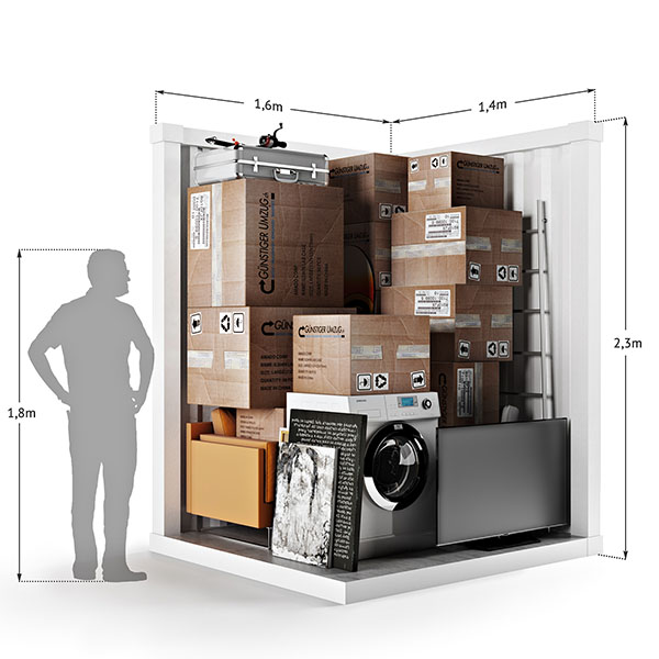 Einlagerung in Bern mieten