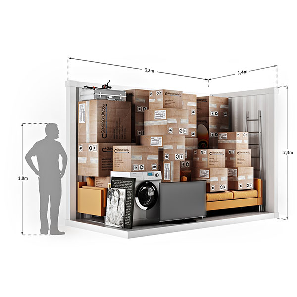 Einlagerung in Zug mieten