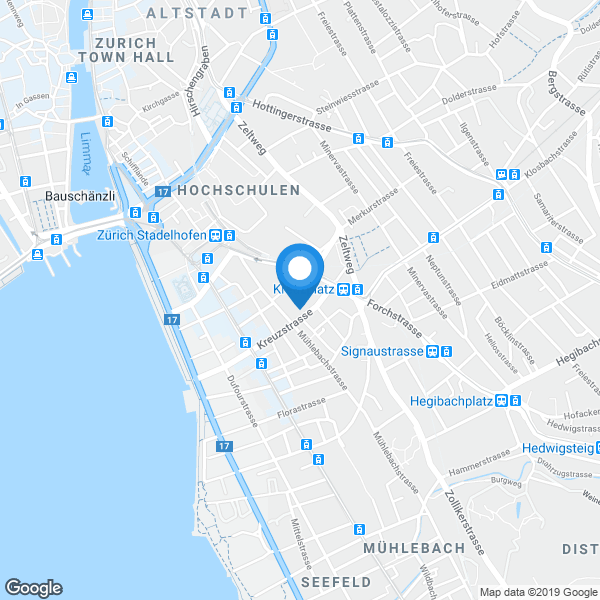 Karte zum Lagerraum Zürich